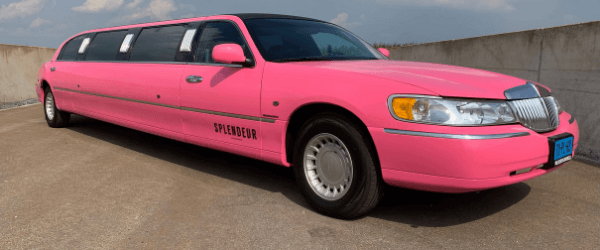 Roze limousine huren Roze limousine huren