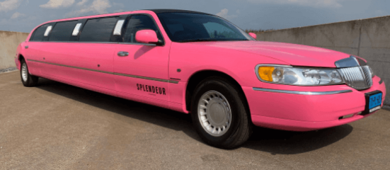 Roze linicoln limousine huren